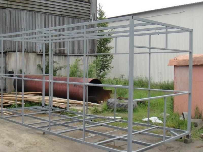 каркас бытовки 