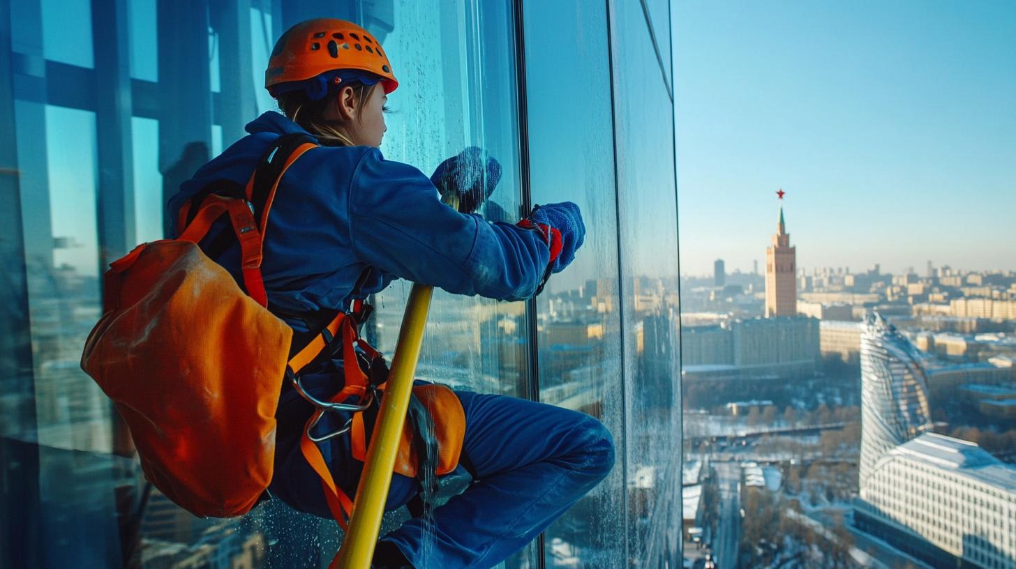 Профессиональная мойка окон в Москве