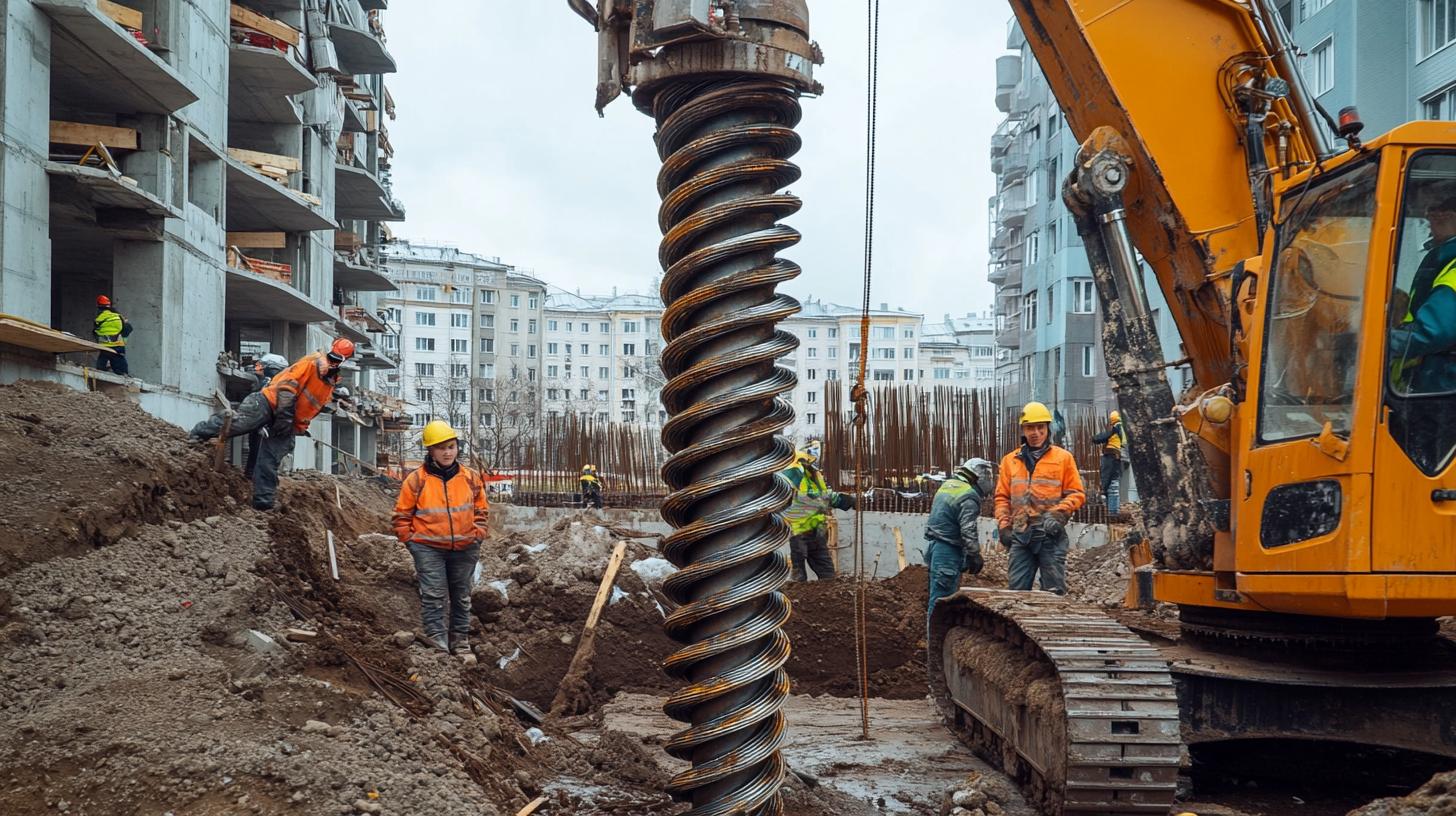 Винтовые сваи 108х2500 мм