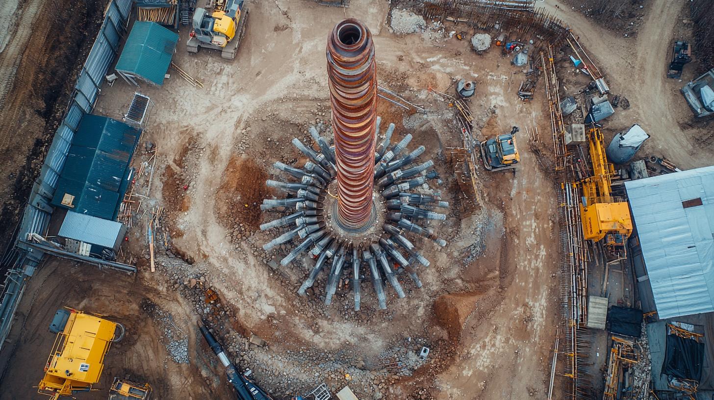 Винтовые сваи 108х2500 мм