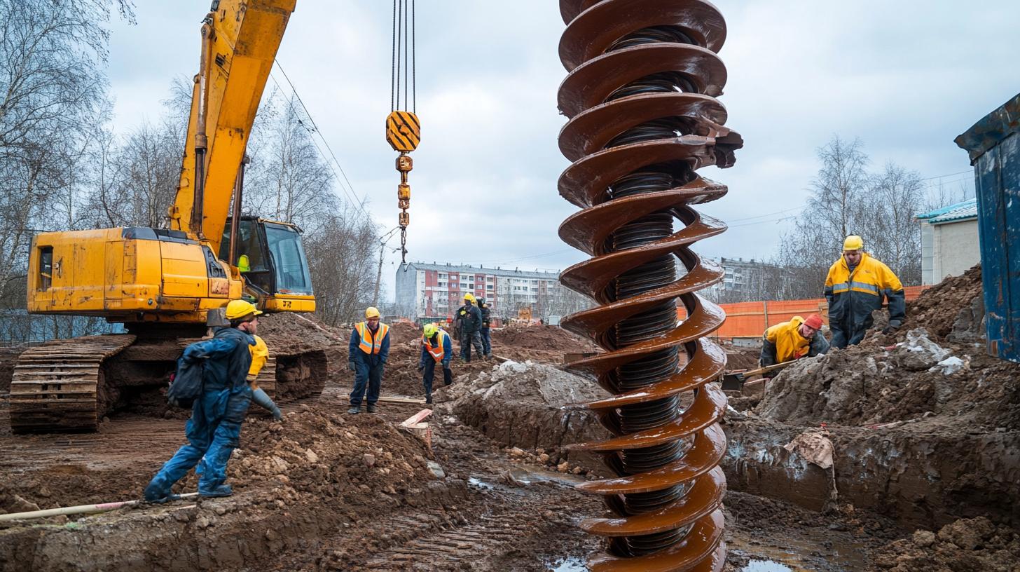 Применение винтовых свай в электроэнергетической отрасли